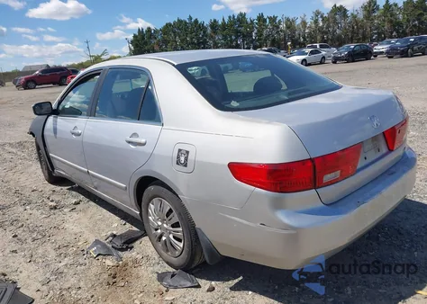 2005 Honda Accord 2.4 Lx из США, поврежденный, VIN 1HGCM56425A141809